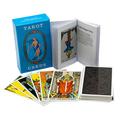 Αγορά εκτυπώσιμο Tarot 57x87mm σημείο UV Finshing καρτών εγγράφου PVC online manufacture