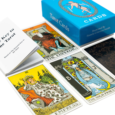 Αγορά εκτυπώσιμο Tarot 57x87mm σημείο UV Finshing καρτών εγγράφου PVC online manufacture