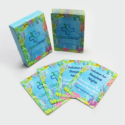 Αγορά Προσαρμοσμένο σχεδιασμό Flash Cards εκτύπωση πρόβλημα ύπνου λύση για χαλαρωτική μουσική ύπνου online manufacture