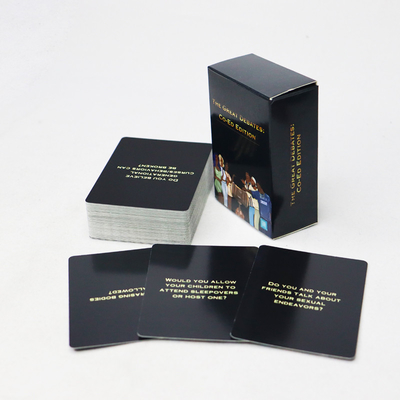 Αγορά 90g/Deck Custom Great Debate Game Card για άνδρες και γυναίκες Custom Logo Αποδεκτό Ενδιαφέρον online manufacture