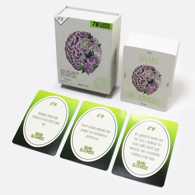 Αγορά 365 Day Memory Game Card Printing Personalized Custom Daily Manifestation Affirmation Cards with Box CDR Artwork Format online manufacture