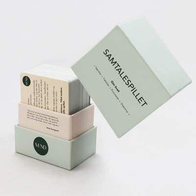 Αγορά 90g/deck Custom Couple Friend Question Game Cards for Family Challenges Fun Entertainment Playing Cards online manufacture