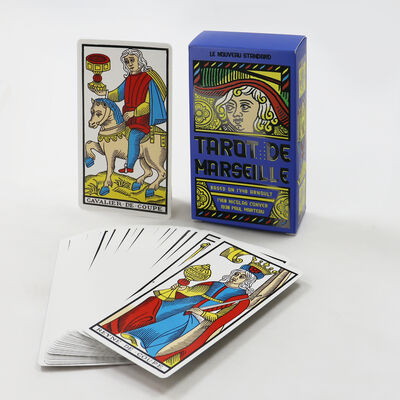 Αγορά Tarot Cards Εκτυπώσιμες με Προσαρμοσμένο Σχέδιο με Μαύρο Πυρήνα Χαρτιού 310gsm και Δωρεάν Δείγμα online manufacture