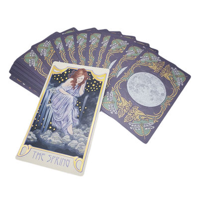 Αγορά Εκτυπώσιμες κάρτες 57*87mm Tarot αγάπης μάγων λογότυπο συνήθειας online manufacture
