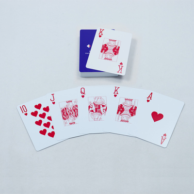 54pcs Αδιάβροχες πλαστικές κάρτες με κανονικό Tuck Box Επιχειρηματική διαφήμιση κάρτες