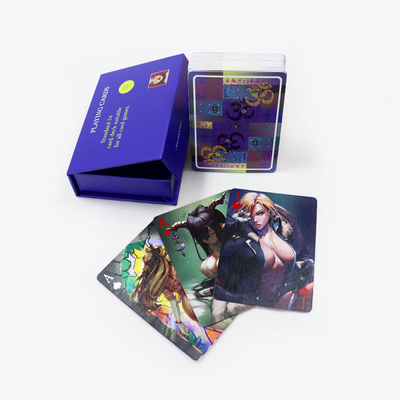 Καρτούν Εμφάνιση Custom Playing Cards Pantone χρώμα Γερμανία Μαύρο πυρήνα χαρτί Playing Cards