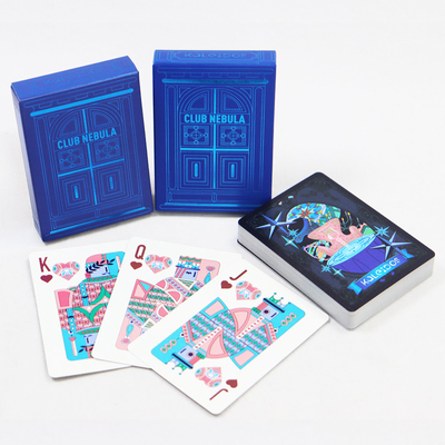 Λάμψη επιφάνειας Τελειοποίηση Texas Poker Card για εξατομικευμένη προσαρμογή