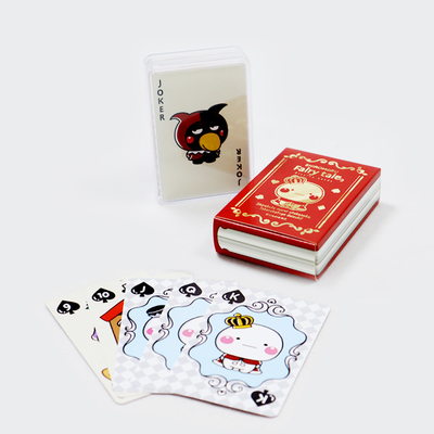 Εκτυπωμένα καρτούν Deck Lacking επιφάνεια Φινίρισμα Custom περιορισμένη έκδοση χαρτιά παιχνιδιού