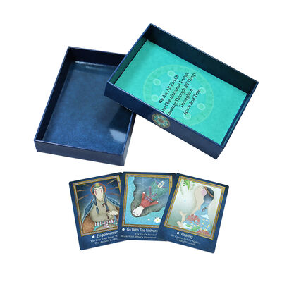Tarot Cards με Προσαρμοσμένο Σχέδιο με Εκτύπωση Offset 4 Χρωμάτων CMYK και Οδηγό Περιλαμβάνεται