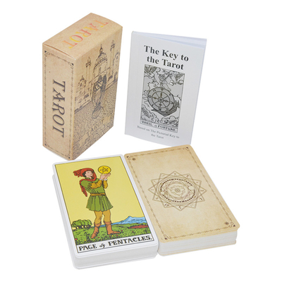 Μοναδική γέφυρα Tarot 63x88mm Tarot χαλί με την ψυχαγωγία τουριστικών οδηγών