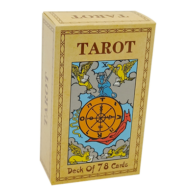 Χρυσές κάρτες 57x87mm γεφυρών Tarot φύλλων αλουμινίου εκτυπώσιμες ελασματοποίηση μεταλλινών
